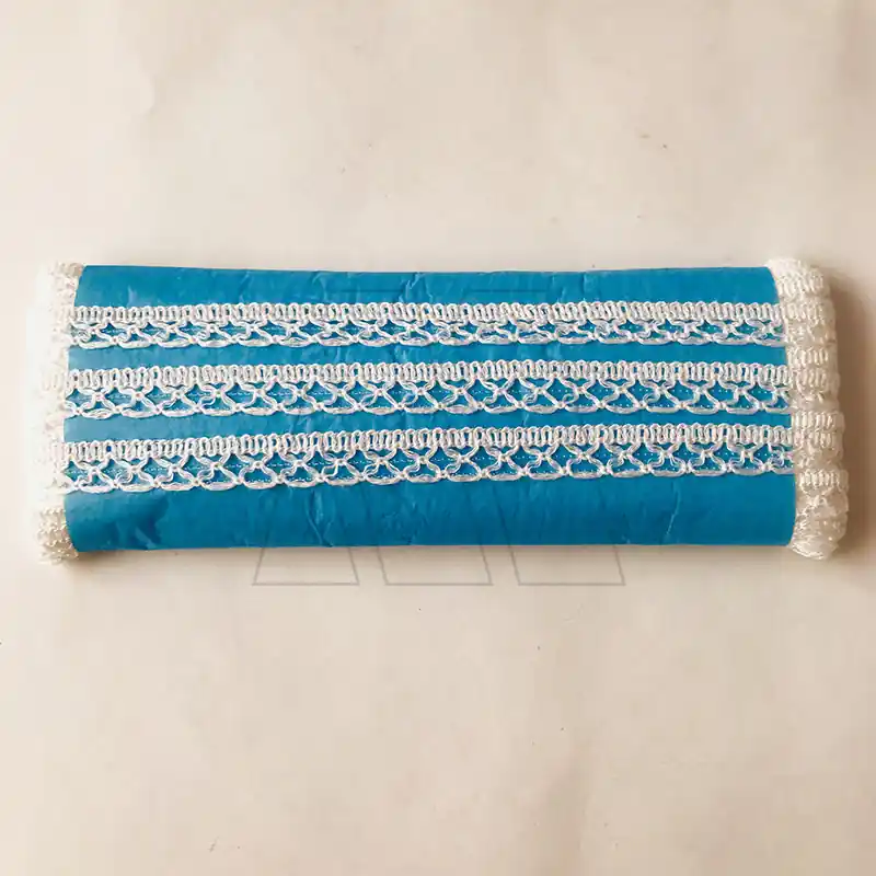 PUNTILLA ALGODON BLANCA ST 1 CM X 20 MTS