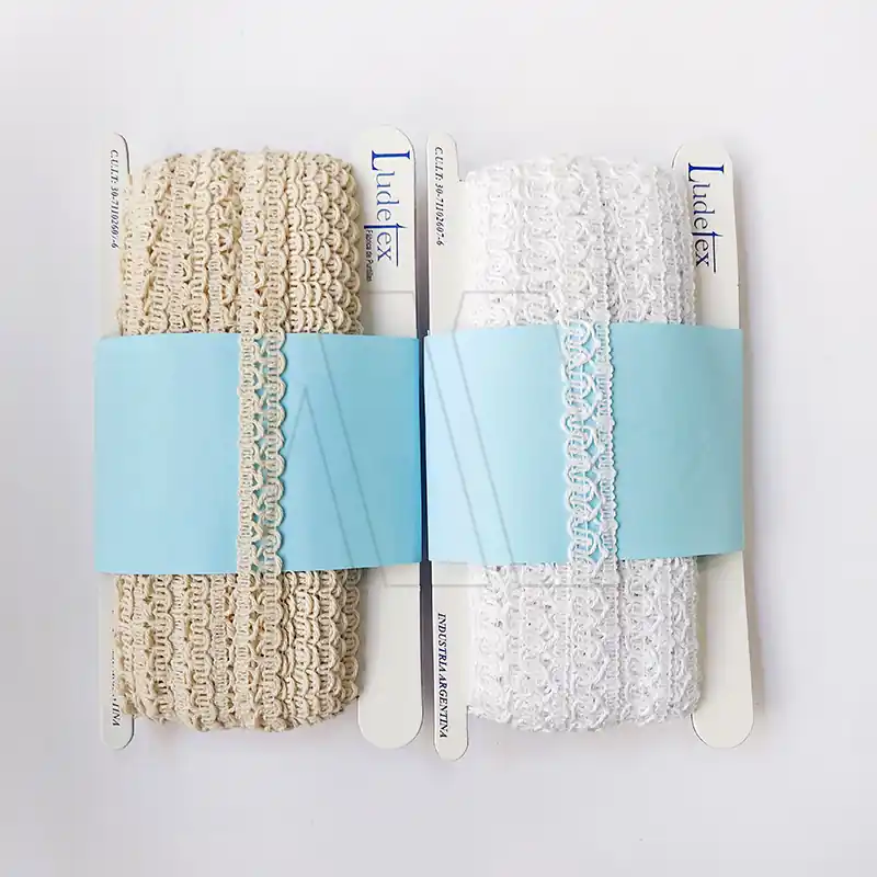 PUNTILLA ALGODON 1.5CM X 20MTS