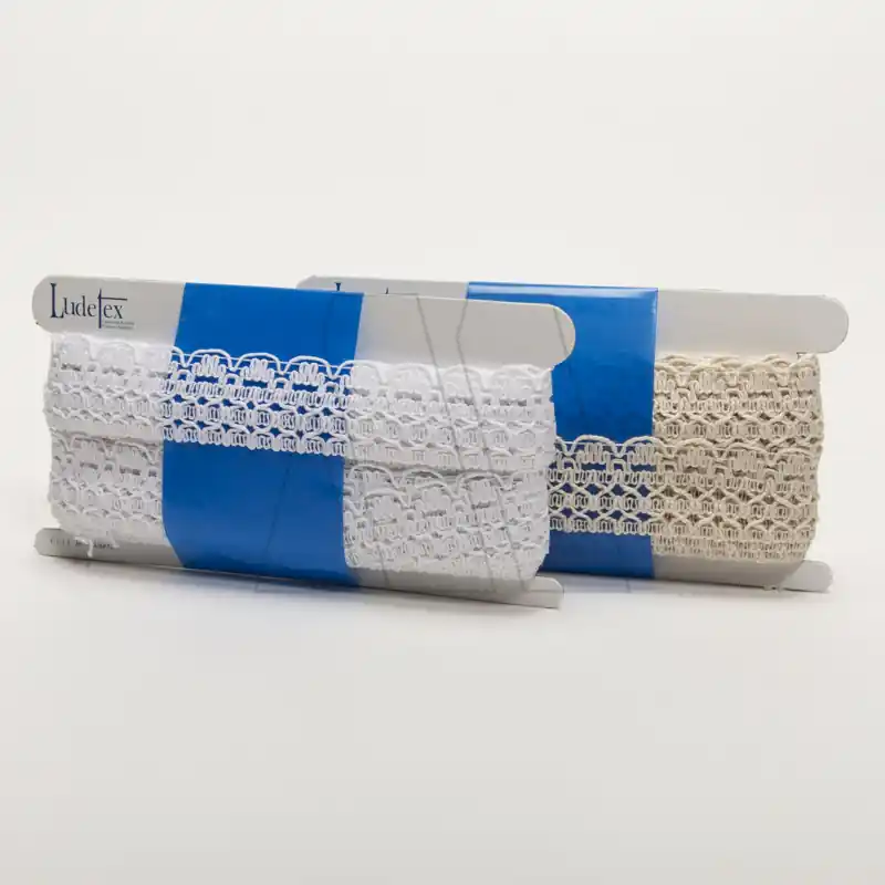 PUNTILLA ALGODON 3CM X 10MTS