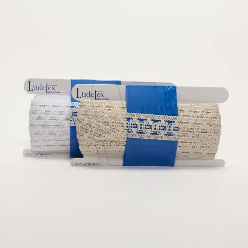 ENTREDOS ALGODON 3CM X 10MTS