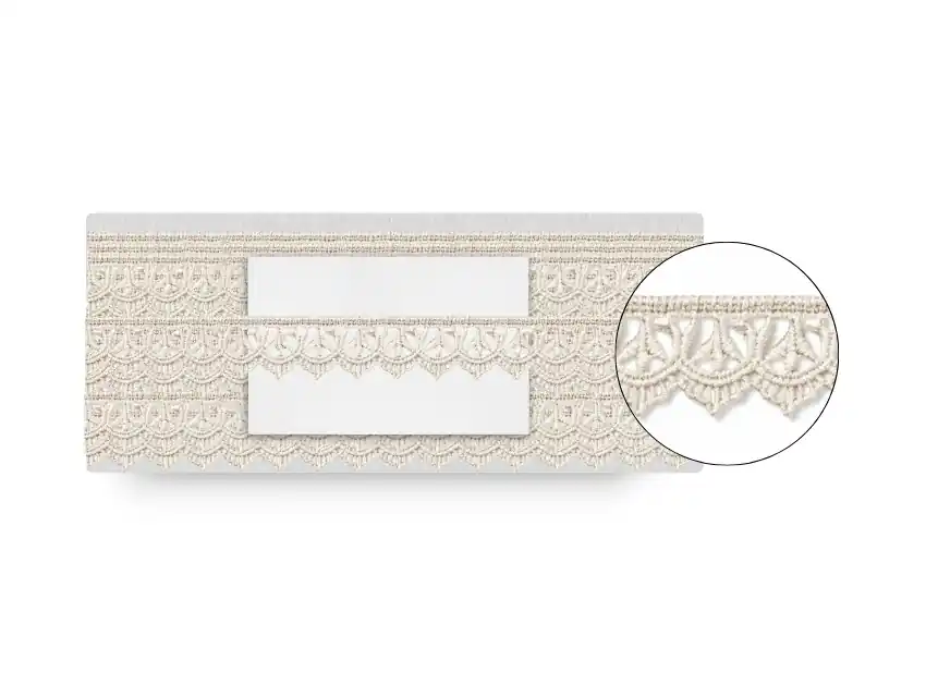 PUNTILLA ALGODON NATURAL BOLILLO 1,6CM X 14MTS