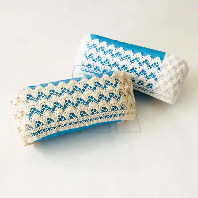 PUNTILLA ALGODON ST 7,5 CM X 12 MTS