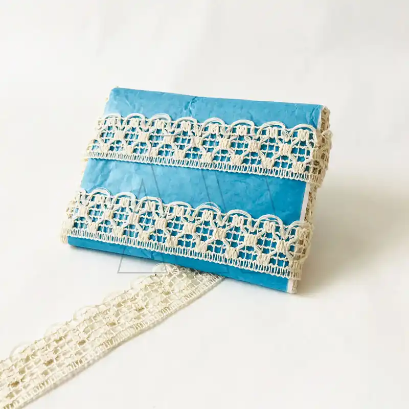 PUNTILLA ALGODON ST 3,5 CM X 12 MTS