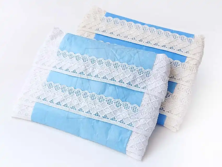 PUNTILLA ALGODON BLANCO-NATURAL ST 2,5 CM X 12 MTS