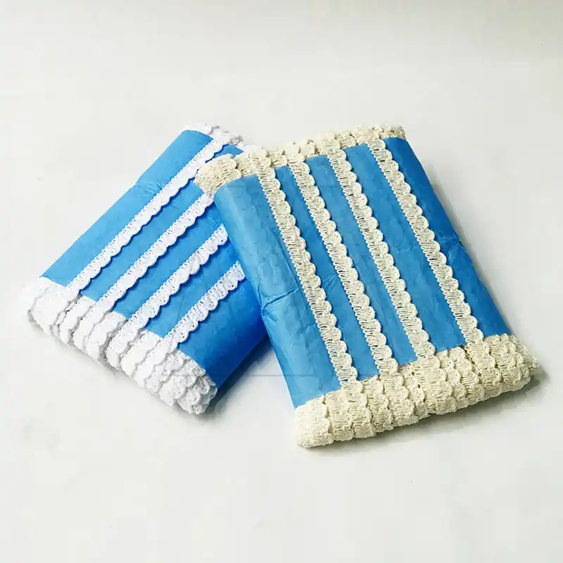 PUNTILLA ALGODON NATURAL - BLANCO ST 1 CM X 25 MTS