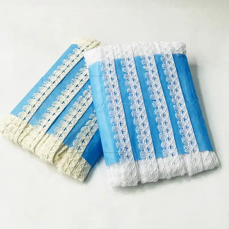 PUNTILLA ALGODON NATURAL - BLANCO ST 1,5 CM X 20 MTS