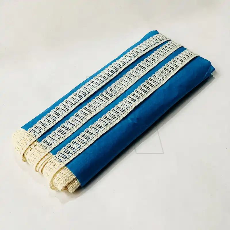 PUNTILLA ALGODON NATURAL ST 1 CM X 20 MTS