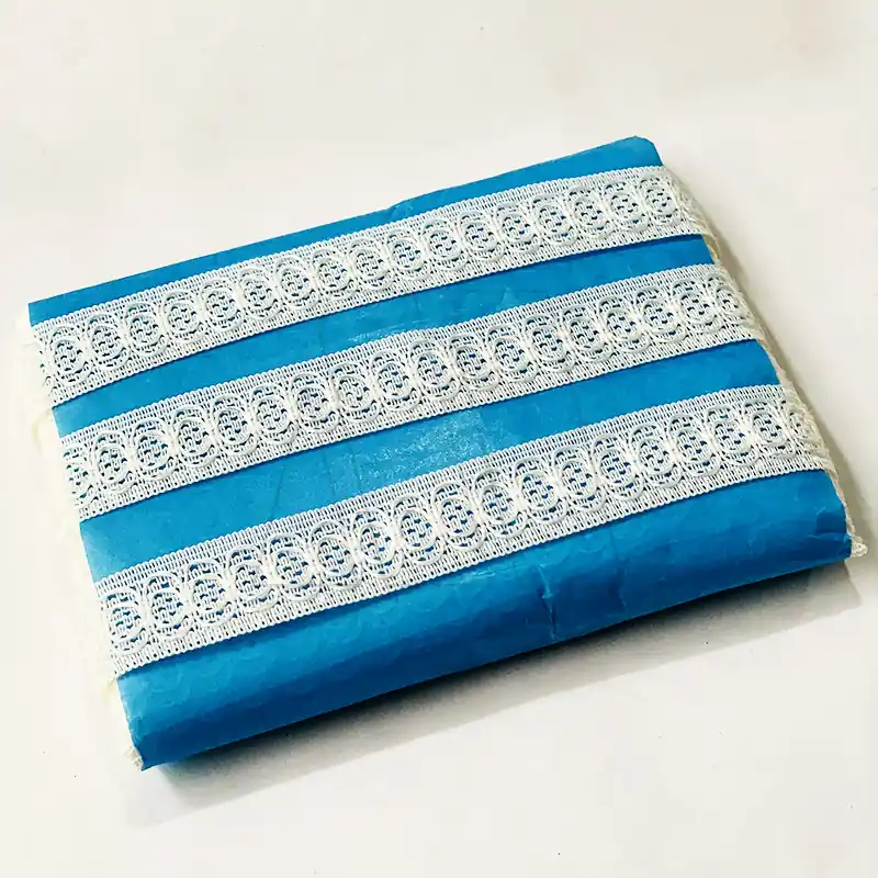 PUNTILLA ALGODON BLANCA ST 2,5 CM X 20 MTS