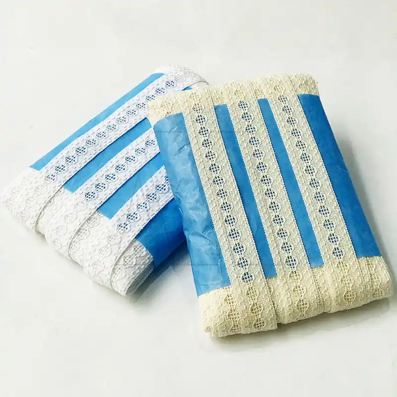 PUNTILLA ALGODON NATURAL - BLANCO ST 2 CM X 20 MTS
