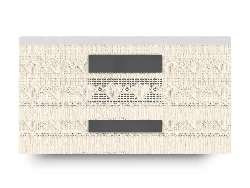 PUNTILLA ALGODON NATURAL 7 CM X 12 MTS