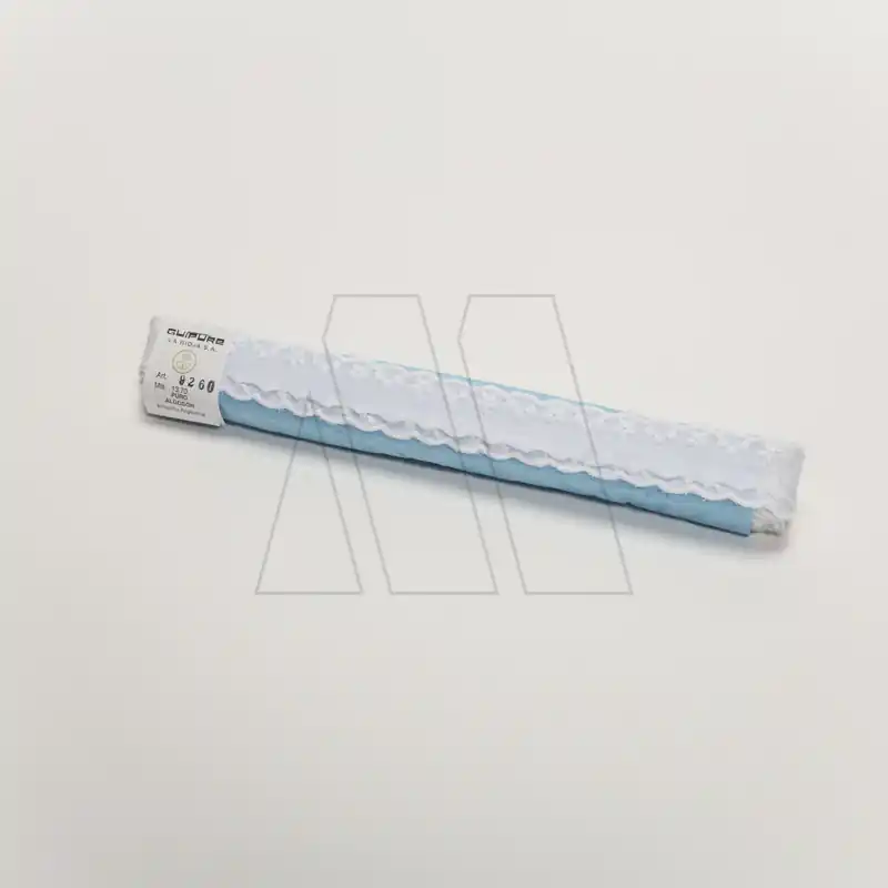 BRODERIE BATISTA ALGODON 2,2 CM X 13,7 MTS