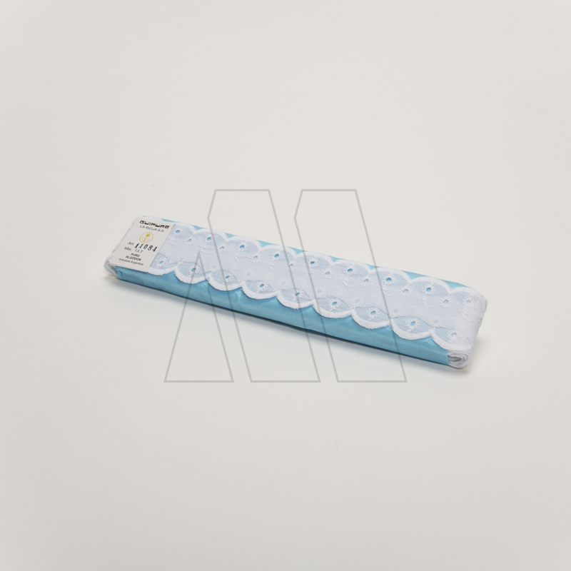 BRODERIE BATISTA ALGODON DE 3CM X 13,7MTS