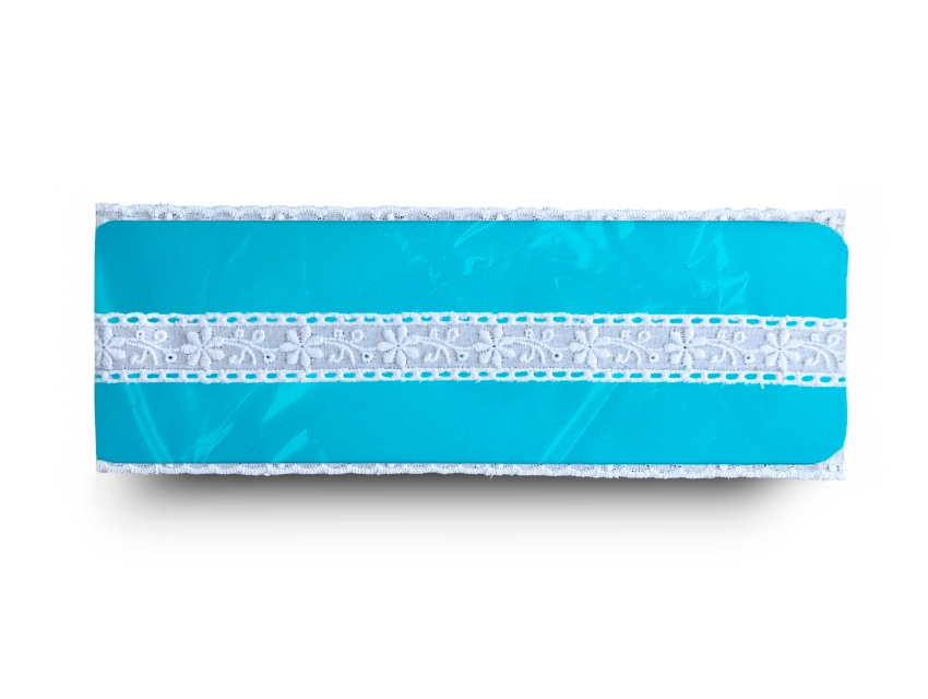 BRODERIE ENTREDOS ALGODON 2CM X 13,7 MTS 