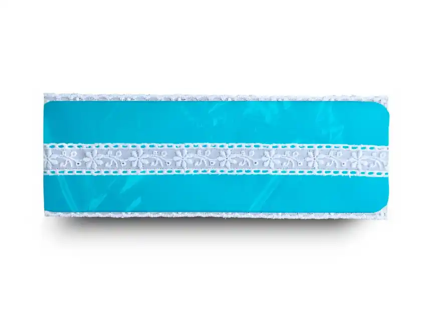 BRODERIE ENTREDOS ALGODON 2 CM X 13,7 MTS