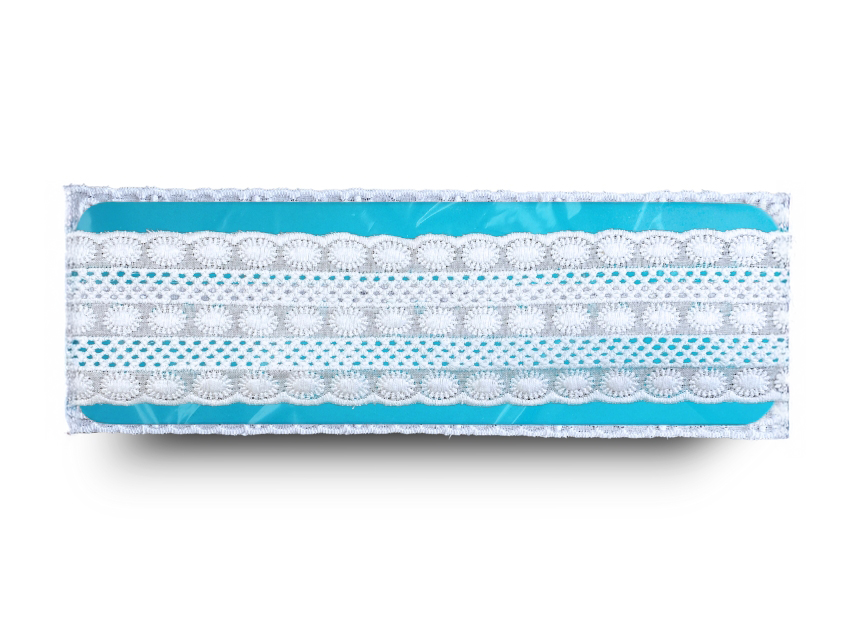 BRODERIE ENTREDOS ALGODON 5CM X 13,7MTS 