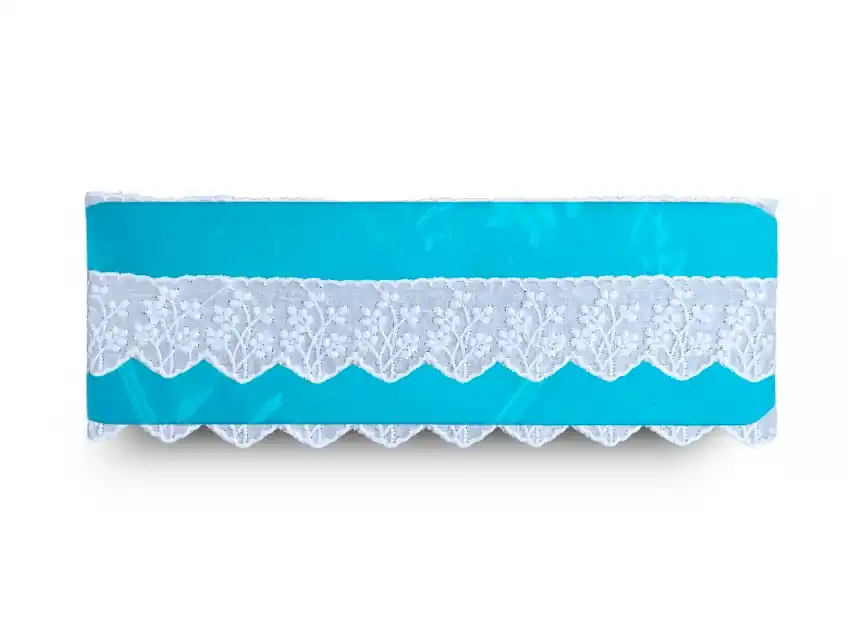 BRODERIE ALGODON 3,8 CM X 13,7 MTS