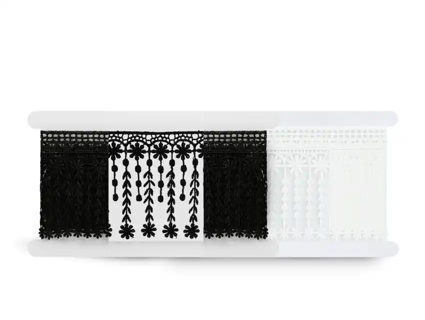 GUIPURE FLOR 7,5CM X 15YDS