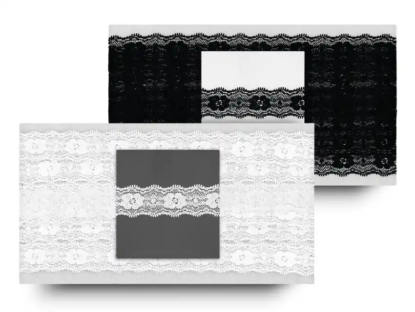 PUNTILLA LYCRA 2,5CM X 18,28 MTS