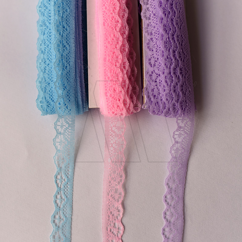 PUNTILLA DE NYLON 1,5 CM DE ANCHO X 20 YDS