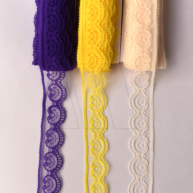 PUNTILLA DE NYLON 2 CM DE ANCHO X 20 YDS