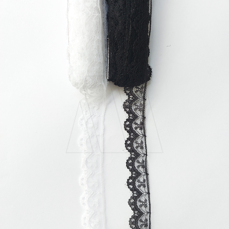 PUNTILLA DE NYLON 2,5 CM DE ANCHO X 20 YDS