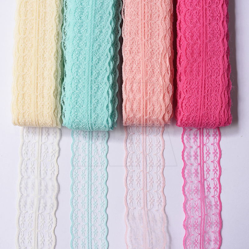 PUNTILLA DE NYLON 4 CM DE ANCHO X 20 YDS