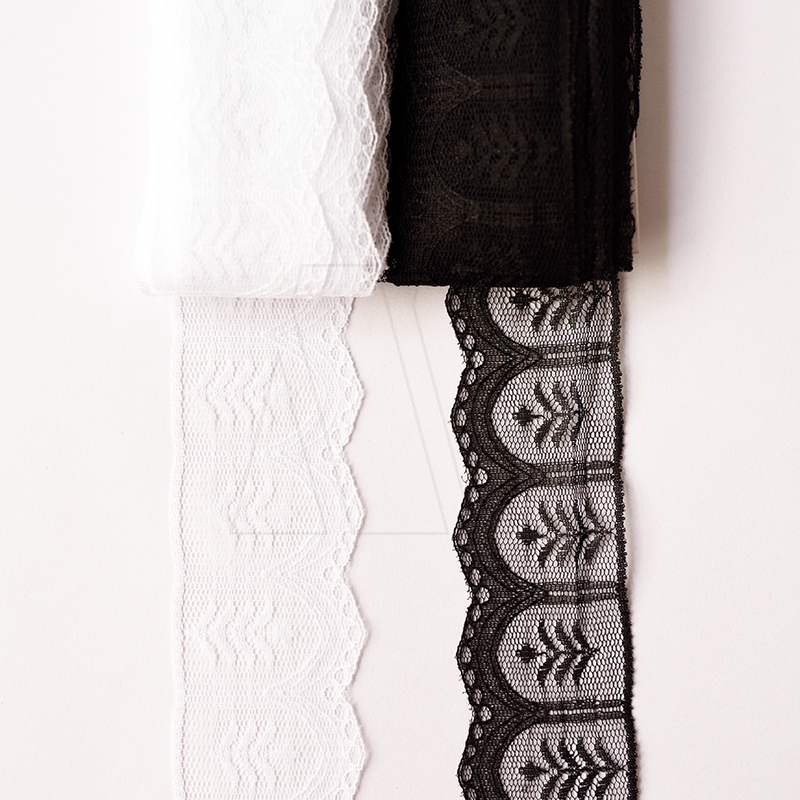 PUNTILLA DE NYLON 5 CM DE ANCHO X 20 YDS