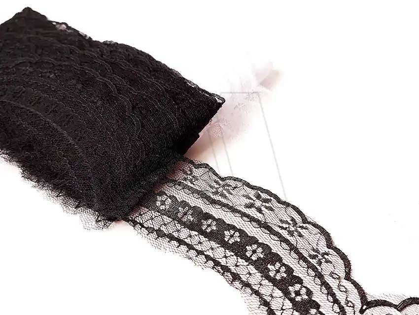 PUNTILLA NYLON 6 CM X 18,28 MTS