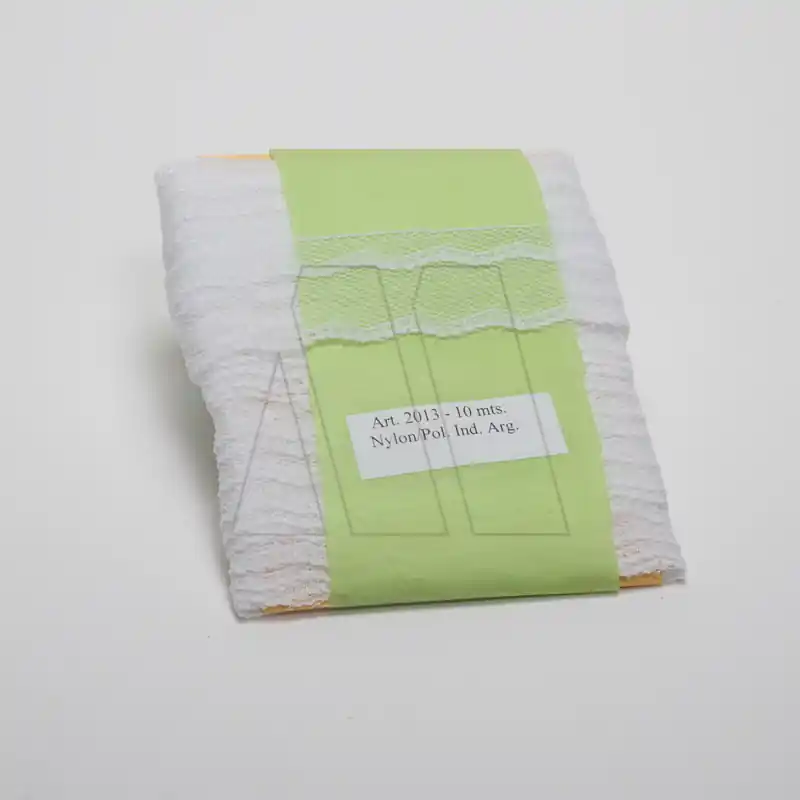 PUNTILLA NYLON BLANCA 2,5 CM X 10 MTS
