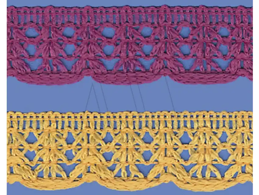 PUNTILLA NYLON MILENIO FB 2,8 CM X 10 MTS