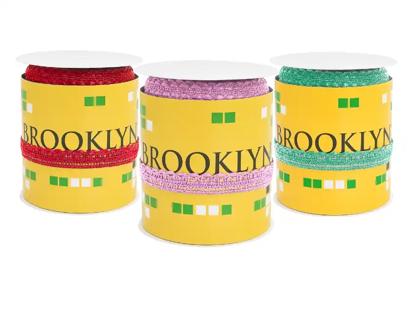 PUNTILLA BROOKLYN AGATHA POLIESTER 1,2 CM X 50 MTS